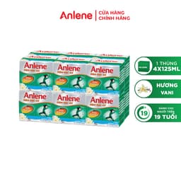 Thumbnail Thùng 48 hộp sữa nước Anlene hương Vani đậm đặc ít béo 125ml 3