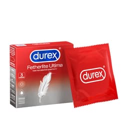 Thumbnail Bao cao su Durex Fetherlite Ultima siêu mỏng, size 52mm, 3 bao/hộp 1
