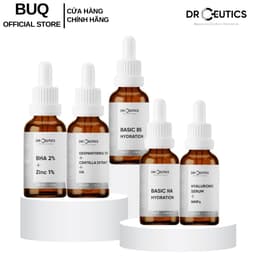 Thumbnail Serum Cấp Ẩm, Giảm Mụn, Phục Hồi Da Drceutics HA, B5, B3, Niacinamide, Vitamin C 30ml 4