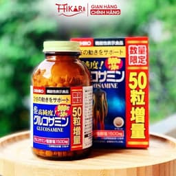 Thumbnail Viên uống bổ xương khớp Nhật Bản Glucosamine 1500mg Orihiro Japan - 900 viên 4