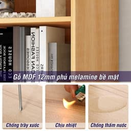 Thumbnail Tủ Tab Đầu Giường Mini FIVO FT20 Có Hộc Tủ Rộng Rãi, Thiết Kế Chân Tiện Lợi Dễ Vệ Sinh, Dễ Dàng Lắp Ráp 3