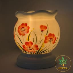 Thumbnail Đèn xông tinh dầu gốm sứ thấu quang thương hiệu HEIWA nhiều Size giúp xông phòng khử mùi cực tốt. 1