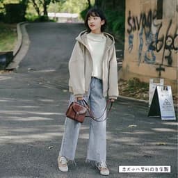 Thumbnail Quần Jeans Dài Ống Rộng Cá Tính Dành Cho Nữ 3