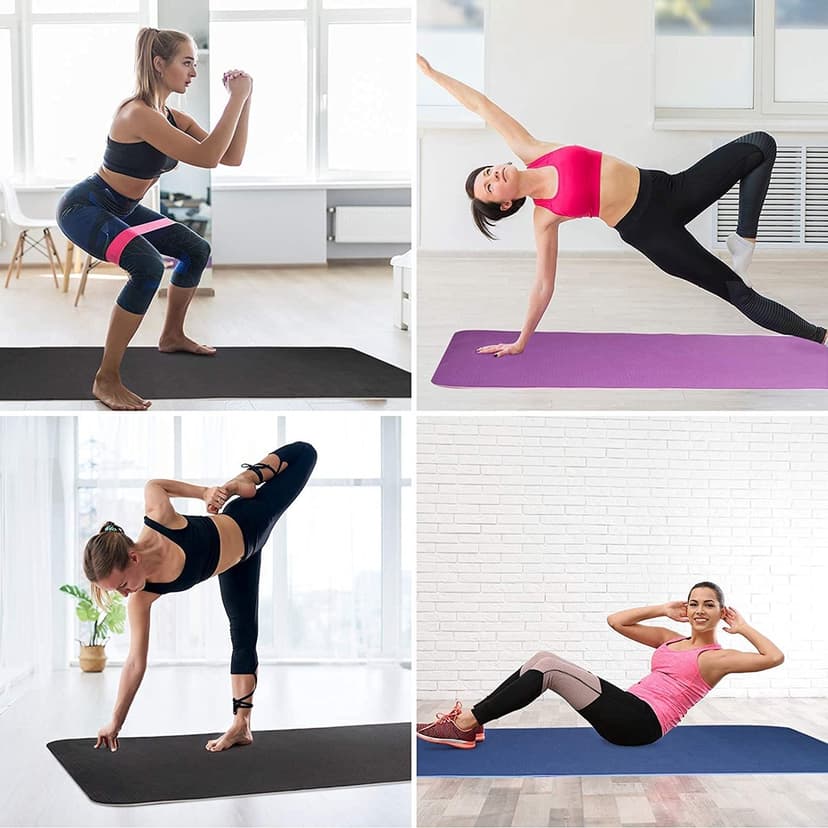 Ảnh Thảm Tập Yoga Thanh Lý Giá Siêu Rẻ TPE 2 Lớp Thanh Lí Có 1 Số Lỗi Rất Nhỏ - Giá Hời Chính Hãng Amalife 2