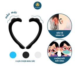 Thumbnail Quai đeo khẩu trang silicone có gợn sóng đệm êm vành tai chống hằn đỏ_BuyBox_BBPK195 2