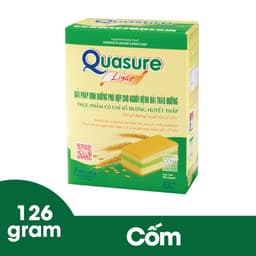 Thumbnail Combo 2 Hộp Bánh Bông Lan Quasure Light Cốm Bibica 126g - Thực phẩm cho người ăn kiêng, tiểu đường 1