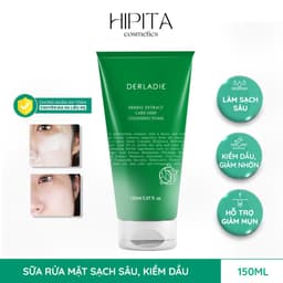 Thumbnail Sữa Rửa Mặt Tràm Trà Sạch Sâu, Kiềm Dầu Derladie Herbal Extract Care Deep Cleansing Foam 1