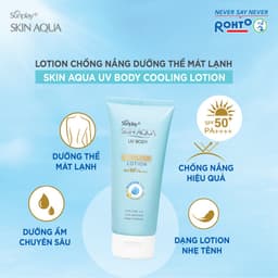 Thumbnail Kem Chống Nắng Dưỡng Thể SUNPLAY Skin Aqua Uv Body Lotion Spf 50+ Pa++++ (150g) 4
