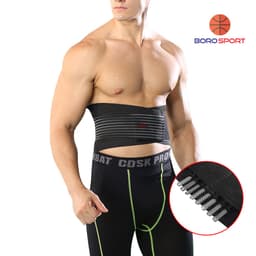 Thumbnail Băng quấn bụng và lưng bảo vệ cột sống, tập gym, chống chấn thương CLEACCO - Hàng chính hãng BORO SPORT 3