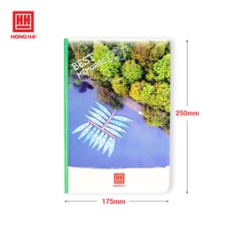 Thumbnail Vở kẻ ngang 200 trang Hồng Hà - 1688 1