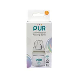 Thumbnail Bình sữa cổ thường Pur - Comfort Feeder 60ml cho bé sơ sinh, có sẵn 1 núm size S trong bình 2