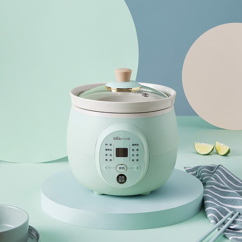 Ảnh Nồi nấu chậm 2L Bear DDG-D20P1 - Hàng Chính Hãng 4