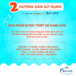 Thumbnail Tích điểm - Combo Avisure D3MK7 và Avisure DHA smart kid hỗ trợ bé cao lớn, thông minh, mắt sáng 3
