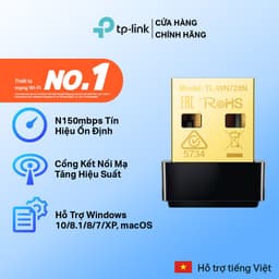 Thumbnail Bộ Chuyển Đổi USB Wifi TP-Link TL-WN725N Chuẩn N 150Mbps 1