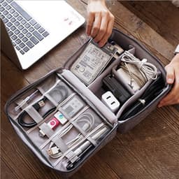 Thumbnail Túi Đựng Phụ Kiện Công Nghệ 1 Ngăn Điện Thoại Chống Nước, Chống Sốc Cao Cấp Chính Hãng Amalife 3