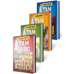 Thumbnail Sách - Tam quốc diễn nghĩa trọn bộ 4 tập - bìa cứng 1