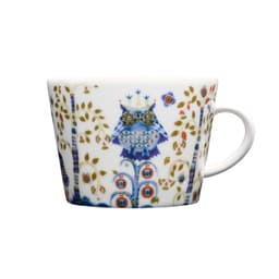 Thumbnail Tách sứ uống trà Taika Iittala 200ml Phần Lan, họa tiết Bắc Âu trắng 2