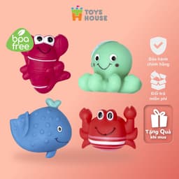 Thumbnail Đồ chơi nhà tắm cho bé-set 2 món (random) sinh vật biển vô cùng dễ thương Toyshouse, hàng chính hãng 1