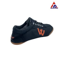 Thumbnail Giầy vải Thượng Đình có đinh bảo hộ đá bóng BD05 - Màu đen cam 3