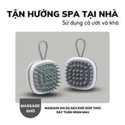 Thumbnail Lược gội đầu massage Dego Pharma - làm sạch da đầu, hỗ trợ đánh bay gàu & bã nhờn 4