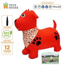Thumbnail Thú Nhún Trẻ Em Cao Cấp Toyshouse (có kèm bơm và hộp) 3