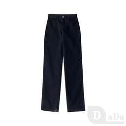 Thumbnail PALAZZO Quần Jeans Nữ Dài Lưng Cao Ống Rộng Thời Trang Hàn 4