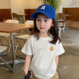 Thumbnail Áo Thun Cộc Tay Bé Gái Bé Trai BabyBoo IN Hình Labubu Nhỏ,Gấu Losto Cotton 100% Thoáng Mát- PiBo Store-CTCT 1