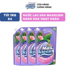 Thumbnail Combo 4 Túi Nước Lau Sàn Ngàn Hoa Ngọt Ngào MaxKleen (1Kg/túi) 2