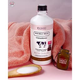 Thumbnail Combo sữa tắm trắng da Double Milk 350ml và Tẩy tế bào chết body làm sáng mịn da Scentio Avocado 350ml 3