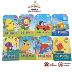 Thumbnail Sách Tô Màu - Bé tô màu nhà trẻ song ngữ việt anh - Bộ 8 quyển 2
