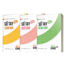 Thumbnail Sách - Combo sổ tay kiến thức all in one Môn Toán Văn Anh Mcbooks 1