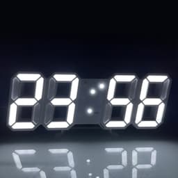 Thumbnail Đồng hồ LED 3D JUJIAJIA đèn ngủ giá rẻ cảm quang thông minh sáng tạo thích hợp để bàn đèn decor phòng ngủ chill đèn led trang trí phòng ngủ đèn ngủ cảm ứng đèn ngủ để bàn đèn học chống cận 1