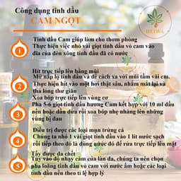 Thumbnail Tinh dầu Cam ngọt HEIWA 50ML nhập khẩu Ấn Độ có giấy kiểm định . 3
