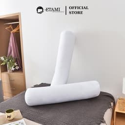 Thumbnail Ruột gối ôm bông gòn kích thước 35x100cm cao cấp ETAMI bông gòn kháng khuẩn gối đầu nằm êm ái 1