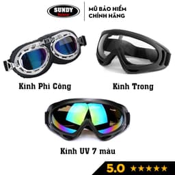 Thumbnail Nón bảo hiểm nửa đầu 1/2 thời trang SUNDY, Tem hình ROCK cá tính, siêu cute, freesize 55-59cm an toàn 3