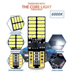 Thumbnail Đèn led Chiếu Sáng Biển Số Xe LYMOYO W5W T10 3
