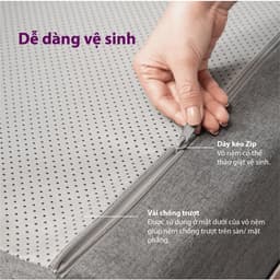 Thumbnail NỆM MEMORY FOAM Cao Cấp SAMICK COSY của Hàn Quốc - Nệm êm và thoáng mát 3