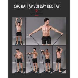 Thumbnail Bộ Dụng Cụ Chống Đẩy Đa Năng 3 Trong 1 Tích Hợp Tập Bụng,Dây Kéo Tay Đại Nam Sport + Tặng Kìm Và Găng 2