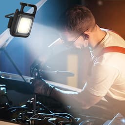 Thumbnail Đèn Pin Móc Khóa Mini Siêu Sáng Chống Nước Amalife - Tích Hợp Nam Châm, Nẫy Mở Bia 2