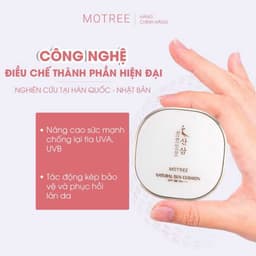 Thumbnail Cushion Chống Nắng Vật Lý Lựu Sâm Motree, Kem Dưỡng Dùng Cho Mọi Loại Da Natural Sun Cushion SPF50+ PA+++ 3