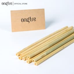 Thumbnail Bộ 10 ống hút tre ONGTRE chiều dài 15cm, 20cm, 25cm, trân châu dùng cho nhà hàng, khách sạn, quà tặng doanh nghiệp 4