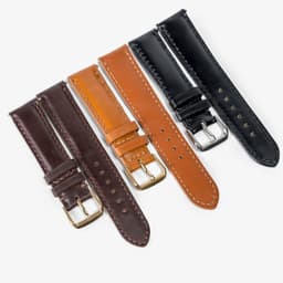 Thumbnail Dây đồng hồ nam da bò-khâu tay thủ công D101 size 18mm, 20mm, 22mm, 24mm - Bụi Leather 2