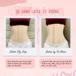 Thumbnail Đai Nịt Bụng Latex WSTORE 25 Xương Truyền Thống Giảm Eo - Latex by W.Store Chuẩn Chính Hãng 2
