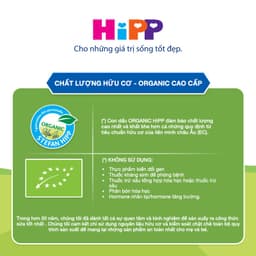 Thumbnail Sữa bột công thức HiPP 4 Organic Combiotic 800g (dành cho trẻ từ 3 tuổi) 4