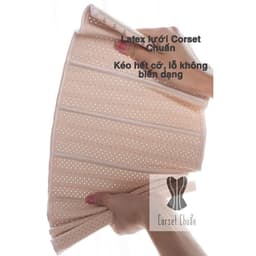 Thumbnail Đai Nịt Bụng Latex Corset Chuẩn Chính Hãng Hy Lạp Lưới (Màu Nude) -Tặng ngay 1 áo liner 100k 2