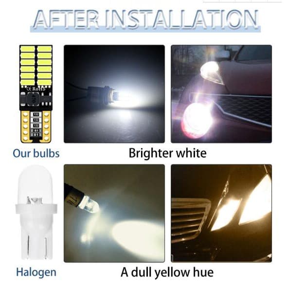 Ảnh Đèn led Chiếu Sáng Biển Số Xe LYMOYO W5W T10 4