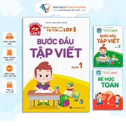 Thumbnail Sách - Bước đầu tập viết - Hành trang cho bé tự tin vào lớp 1 (Bộ 3 cuốn) 1