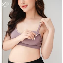 Thumbnail Áo lót bầu A1 không gọng chống chảy sệ có nút tháo thuận tiện, nâng đỡ tốt giữ dáng sau sinh  by L'AMME 2