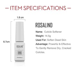 Thumbnail Rosalind 1 Máy Làm Mềm Da Chết Tẩy Tế Bào Chết Dầu Tẩy Tế Bào Chết Dụng Cụ Tẩy Tế Bào Chết Được Sử Dụng Cho Móng Tay Nghệ Thuật Làm Móng Tay 3