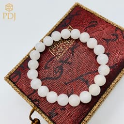 Thumbnail Vòng tay đá mã não trắng PDJ Kèm hộp đựng cao cấp PD0015 Trang sức PDJ 2